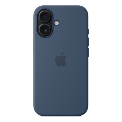 Чехол для iPhone 17 c MagSafe Silicone Case Синий