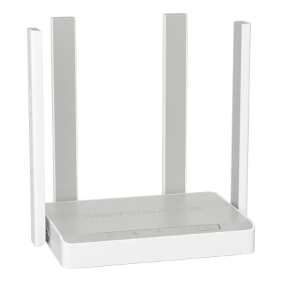Wi-Fi роутер KEENETIC Netcraze Runner 4G, Wi-Fi 4, 2.4ГГц, 4 WAN/LAN, (NC-2212) Белый
