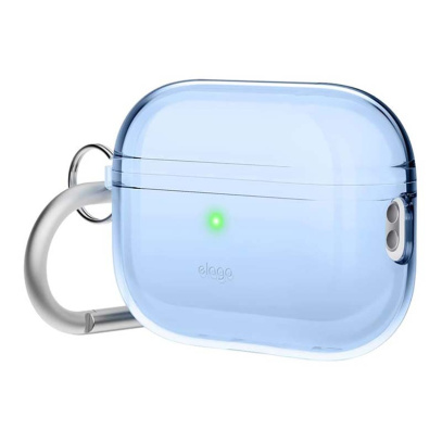 Чехол для Airpods Pro 2 Elago CLEAR HANG CASE (EAPP2CL-HANG-ABL) Прозрачный Голубой