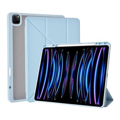 Чехол для iPad Pro 11" (2024) WiWU Protective Case Light Blue, нежно голубой
