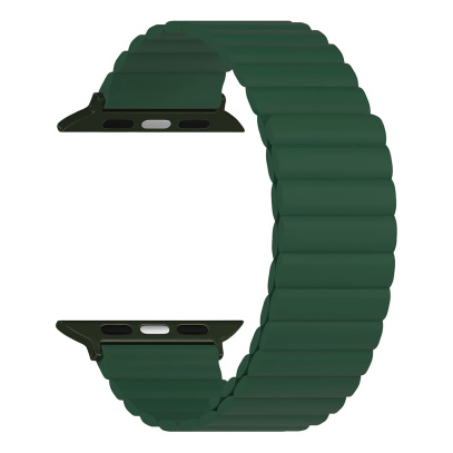 Ремешок для Apple Watch 38/40/41 mm Mutural Watch Band Green, зеленый