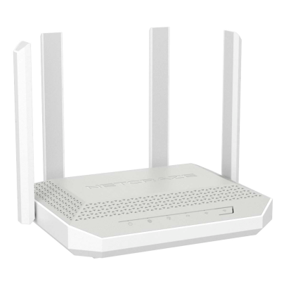 Wi-Fi роутер KEENETIC Netcraze Hopper 4G+, Wi-Fi 6, AX3000, 2.4/5ГГц, 5 WAN/LAN, 1xUSB 3.0, (NC-2312) Белый