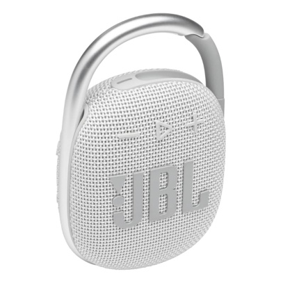 Портативная колонка JBL Clip 4 White, белый