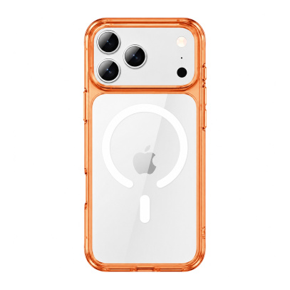 Чехол для iPhone 17 Pro Max с Magsafe Gurdini Alba Series Protective Orange, оранжевый