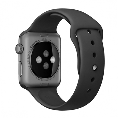 Ремешок для Apple Watch 42/44 mm Black, чёрный