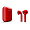 Наушники Apple AirPods 2 Color Red, красный