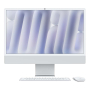Apple iMac 24" (M4 10C CPU, 10C GPU, 2024) Retina 4,5K, 16Gb, 512Gb SSD (MWUV3) Silver, серебристый