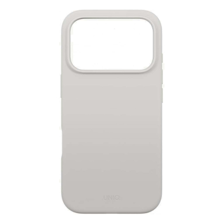 Чехол для iPhone 17 Pro с MagSafe UNIQ LINO (IP6.3P(2025)-LINOMMGRY) Mist Grey, серый
