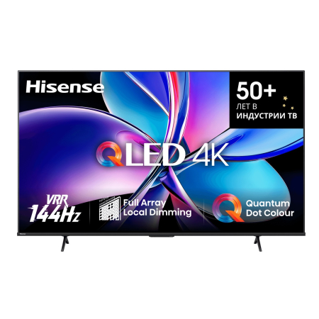 Телевизор Hisense 55" Ultra HD, 144 Гц, QLED & DLED (55E7Q PRO) Телевизор Hisense 55" Ultra HD, 144 Гц, QLED & DLED (55E7Q PRO)