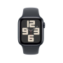 Apple Watch SE (2024), 40 мм корпус из алюминия цвета «Midnight», ремешок Sport Band размера S/M цвета «Midnight»