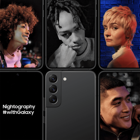 Samsung Galaxy S22 (2022) 8/128Gb Phantom Black, черный