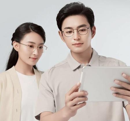 Очки для компьютера Xiaomi Mijia Anti-blue light glasses (HMJ06LM) Чёрный\Золотой