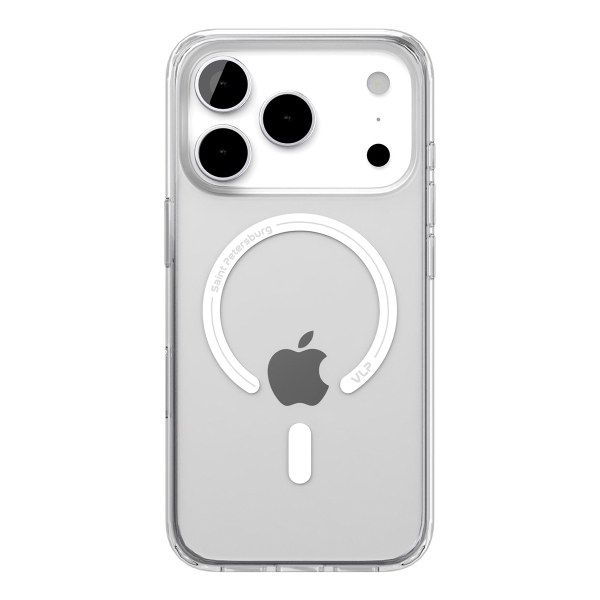 Чехол для iPhone 17 Pro с MagSafe VLP Diamond Case Прозрачный