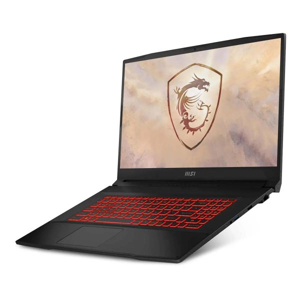 Ноутбук 17.3" MSI Katana 17 (B13VEK-1611XRU, 9S7-17L541-1611) Core i5 13420H, 16Gb DDR5, SSD 1Tb, NVIDIA GeForce RTX 4050 6Gb, IPS, FullHD, без ОС Black, чёрный