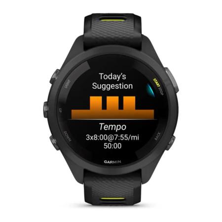 Часы Garmin FORERUNNER 265S Black, черный