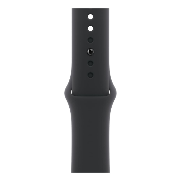 Apple Watch Series 10, 42 мм корпус из алюминия цвета «Jet Black», ремешок Sport Band размера S/M цвета «Black» Apple Watch Series 10, 42 мм корпус из алюминия цвета «Jet Black», ремешок Sport Band размера S/M цвета «Black»