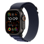 Apple Watch Ultra 2 (2024), 49 мм корпус из титана цвета «Black», ремешок Alpine Loop размера S цвета «Navy» Apple Watch Ultra 2 (2024), 49 мм корпус из титана цвета «Black», ремешок Alpine Loop размера S цвета «Navy»