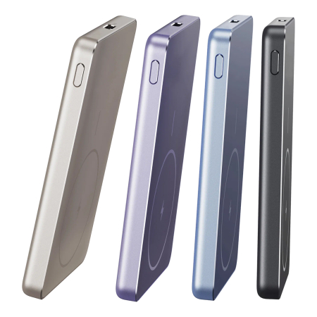 Внешний аккумулятор Xiaomi Super Slim Magnetic Power Bank 5000 Purple, Фиолетовый