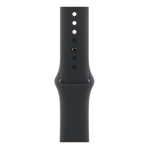 Apple Watch Series 10, 46 мм корпус из алюминия цвета «Jet Black», ремешок Sport Band размера M/L цвета «Black» Apple Watch Series 10, 46 мм корпус из алюминия цвета «Jet Black», ремешок Sport Band размера M/L цвета «Black»
