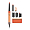 Стайлер Dyson AirWrap Complete Long HS08 (Global) Straight+Wavy, Apricot/Topaz, оранжевый