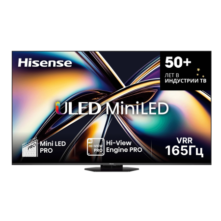 Телевизор Hisense 65" Ultra HD, 165 Гц, MiniLED (65U8Q) Телевизор Hisense 65" Ultra HD, 165 Гц, MiniLED (65U8Q)