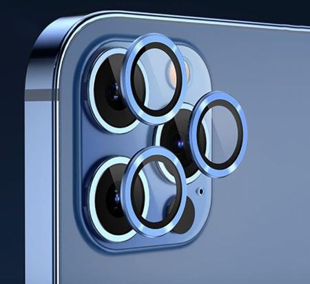 Защитное стекло для камеры iPhone 15 Pro/15 Pro Max SUPGLASS Anti Glare Camera lens glass (XC-31) Чёрный