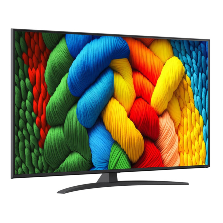 Телевизор LG 55" 4K UHD, 60 Гц NanoCell (55NANO81A6A.ARUG) Black, чёрный