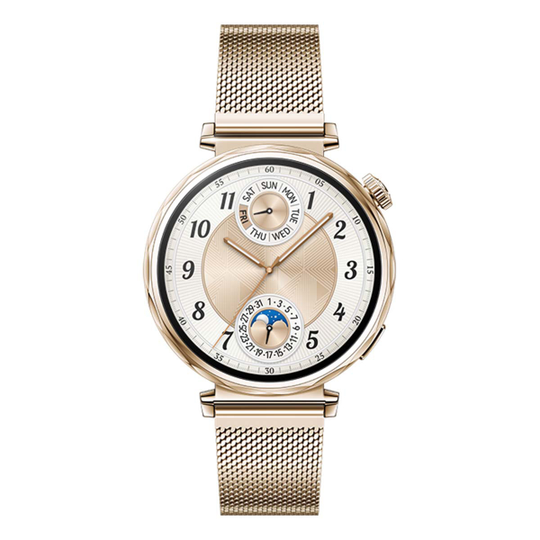 Часы HUAWEI Watch GT 5 Gold, 41 мм, цвет корпуса золотистый, цвет ремешка золотистый