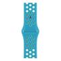 Ремешок для Apple Watch 42/44 mm Nike+ Silicone Sport Band Сине-голубой