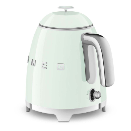 Мини-чайник электрический SMEG 50s Style (KLF05PGEU) Pastel Green, пастельный зелёный