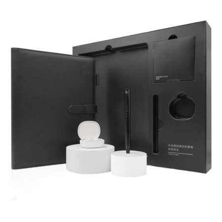 Подарочный набор Xiaomi Exclusive Gift Box (наушники, тетрадь, ручка, кабель) (RHR7398CN)