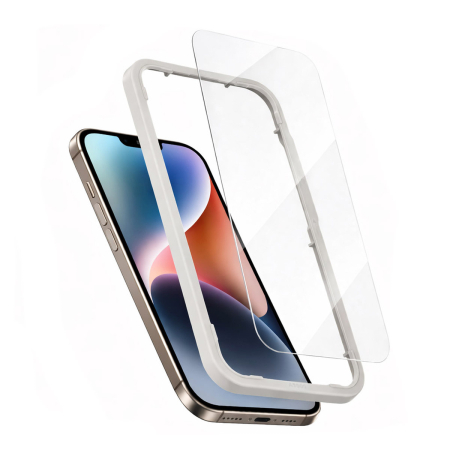 Защитное стекло для iPhone 15/16 KEEPHONE INNOVA installation tool Безрамочное