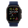 Apple Watch Ultra 2 (2024), 49 мм корпус из титана цвета «Black», ремешок Trail Loop размера S/M цвета «Blue» Apple Watch Ultra 2 (2024), 49 мм корпус из титана цвета «Black», ремешок Trail Loop размера S/M цвета «Blue»